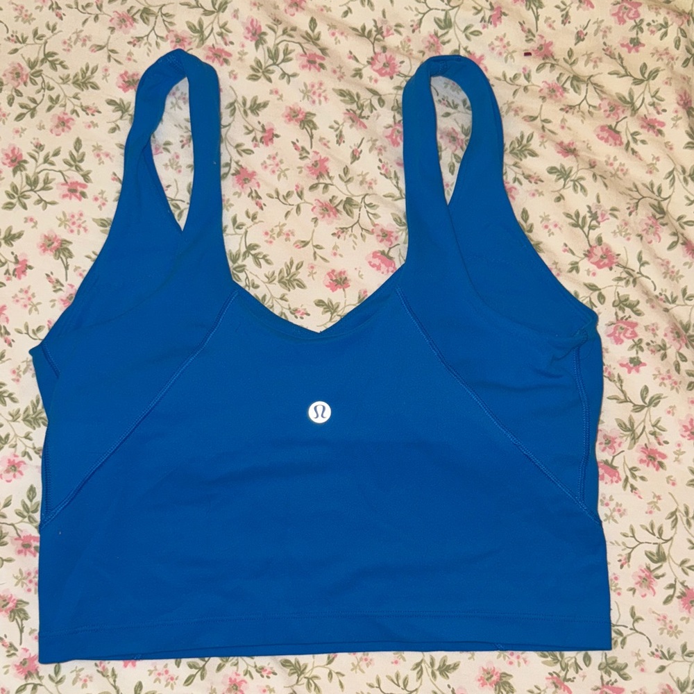 lululemon athletica Blue Tank Top. like new. - Picture 3 of 5